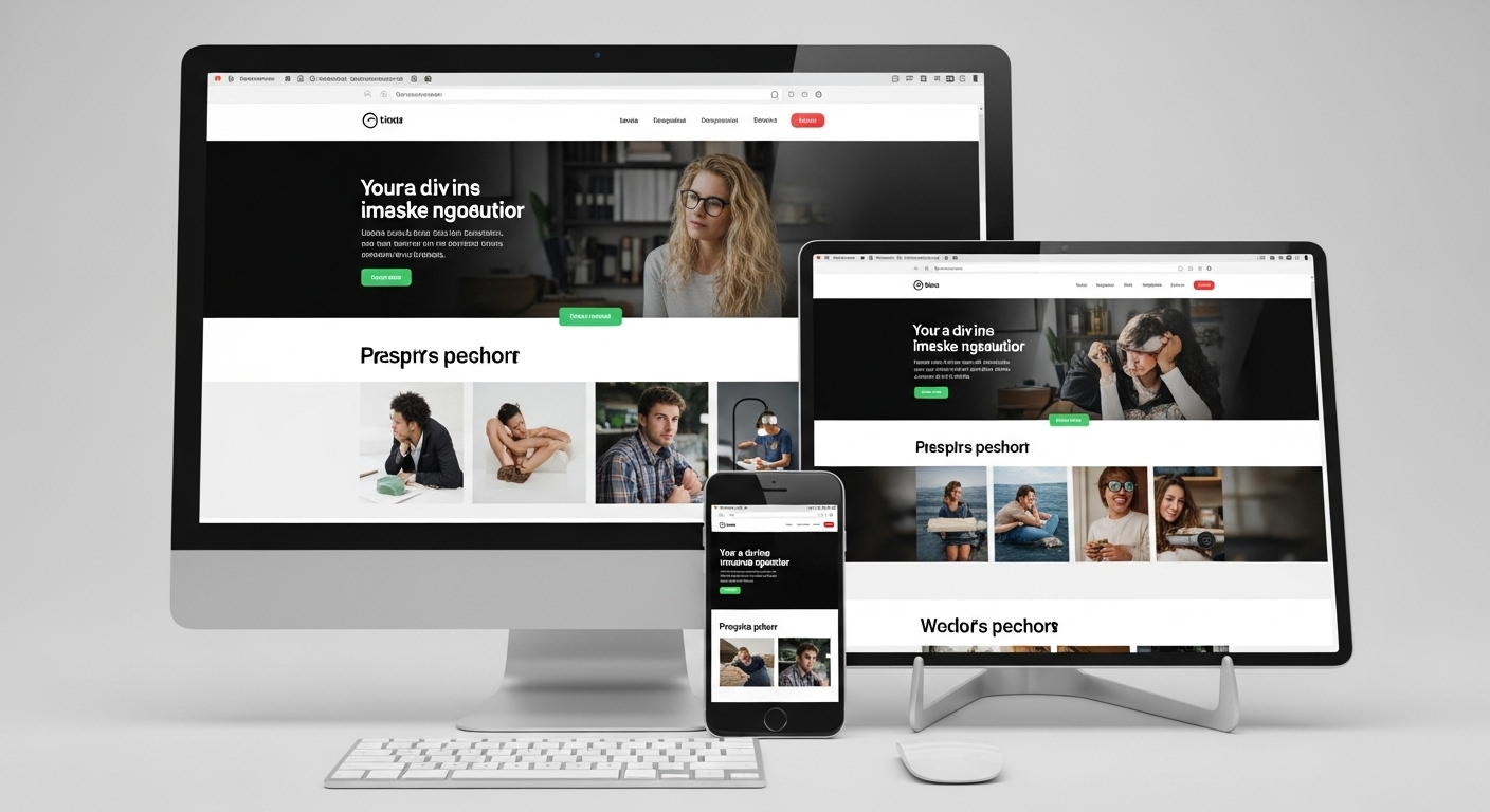 Thiết kế website đáp ứng hiển thị liền mạch trên màn hình máy tính, máy tính bảng và điện thoại thông minh, đảm bảo trải nghiệm người dùng nhất quán ở mọi kích thước.