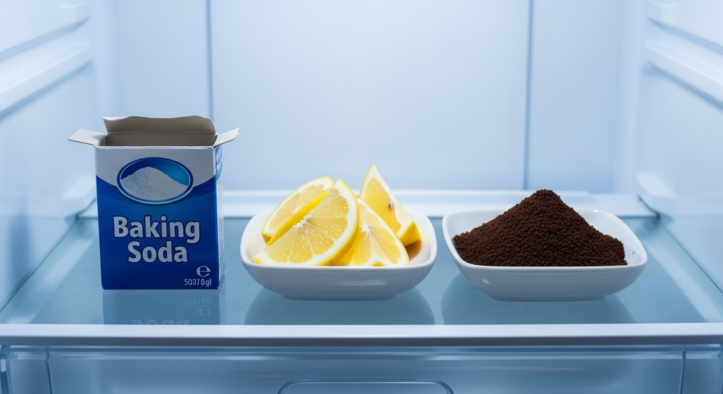 Cận cảnh tay đeo găng nhẹ nhàng lau chùi kệ kính tủ lạnh bằng bọt biển, gợi nhắc về tần suất bao lâu nên tổng vệ sinh tủ lạnh để đảm bảo vệ sinh. Cận cảnh tay đeo găng nhẹ nhàng lau chùi kệ kính tủ lạnh bằng bọt biển, gợi nhắc về tần suất bao lâu nên tổng vệ sinh tủ lạnh để đảm bảo vệ sinh.