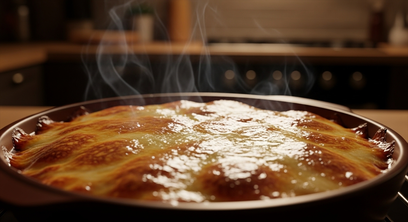 Bơ cây vàng nhạt trên đĩa nhỏ được ủ ấm nhẹ nhàng dưới cốc thủy tinh úp ngược trên bàn bếp, một mẹo vặt bếp núc hiệu quả để làm mềm bơ.